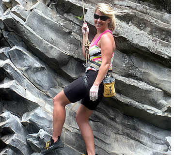 In Boquete, Panama zal u rotsklimmen routes voor klimmers van alle niveaus, van beginners tot elite